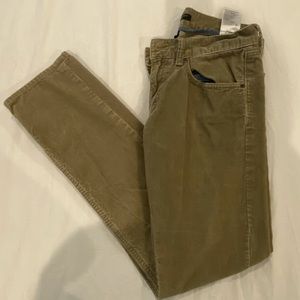 2/$30 Banana Republic Pima Cotton Corduroy Pants